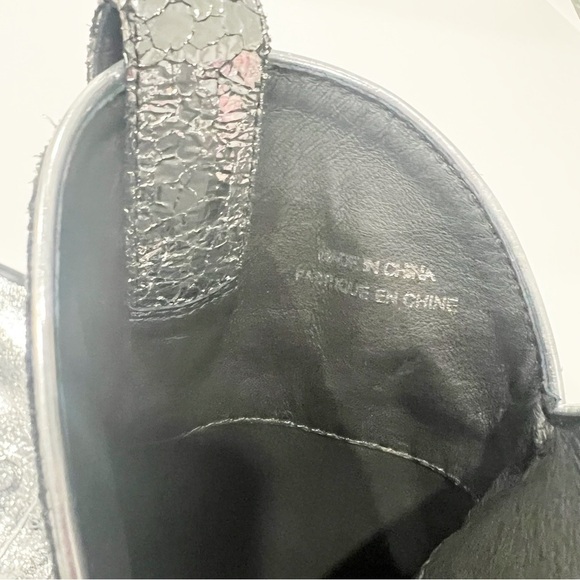 NEW Jeffrey Campbell Dagget Silver Metallic Western Boots Free People Size 7 - Picture 6 of 10